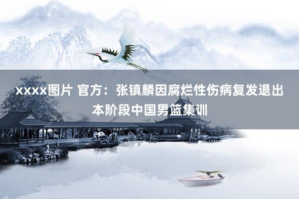 xxxx图片 官方：张镇麟因腐烂性伤病复发退出本阶段中国男篮集训